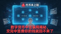 数字货币中签骗局揭秘,交完中签费你的钱就回不来了