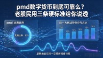 pmd数字货币到底可靠么？老股民用三条硬标准给你说透