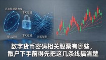 数字货币密码相关股票有哪些,散户下手前得先把这几条线搞清楚