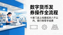 数字货币发券怎么操作？商家从申请到核销的全流程，真实成本一次说清