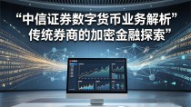 中信证券数字货币业务解析 传统券商的加密金融探索