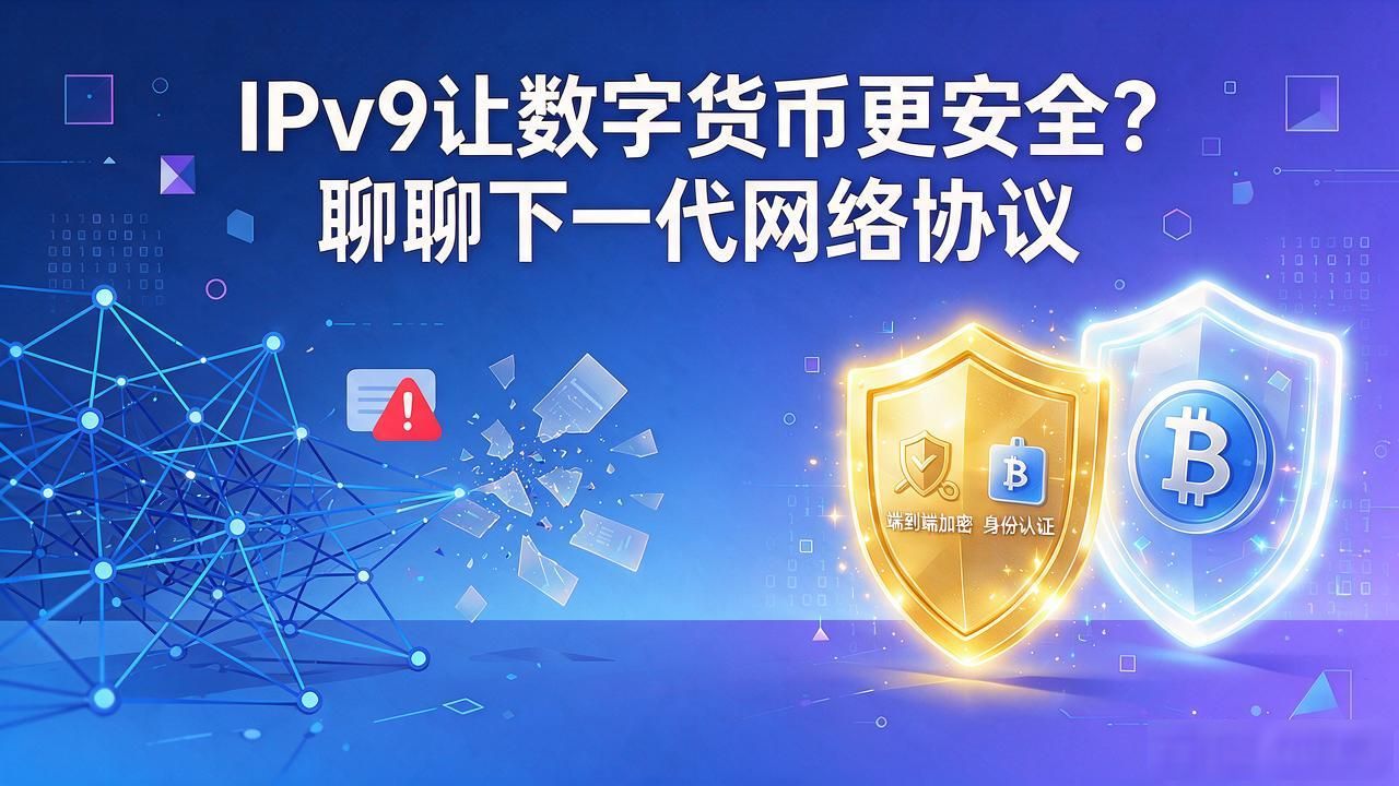 IPv9让数字货币更安全?聊聊下一代网络协议