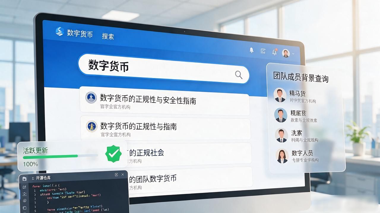 查数字货币正不正规,比你想的简单多了