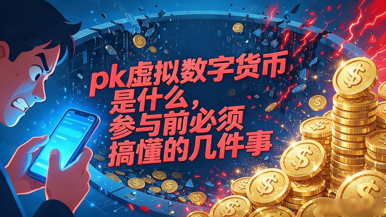 pk虚拟数字货币是什么,参与前必须搞懂的几件事
