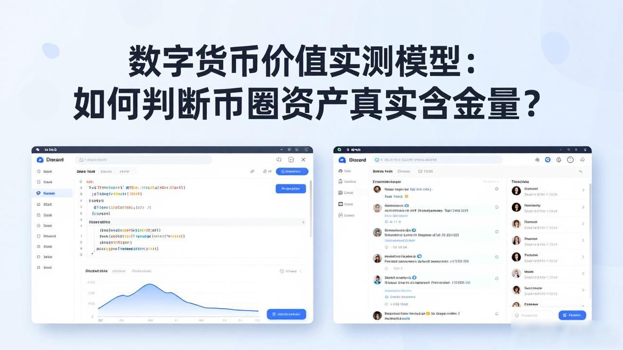 数字货币价值实测模型:如何判断币圈资产真实含金量?