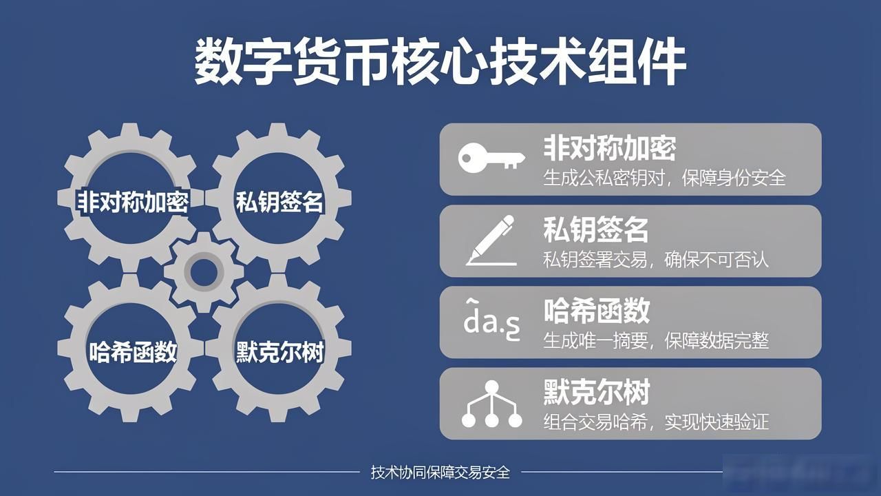 数字货币技术框架包括哪些核心组件?一文看懂