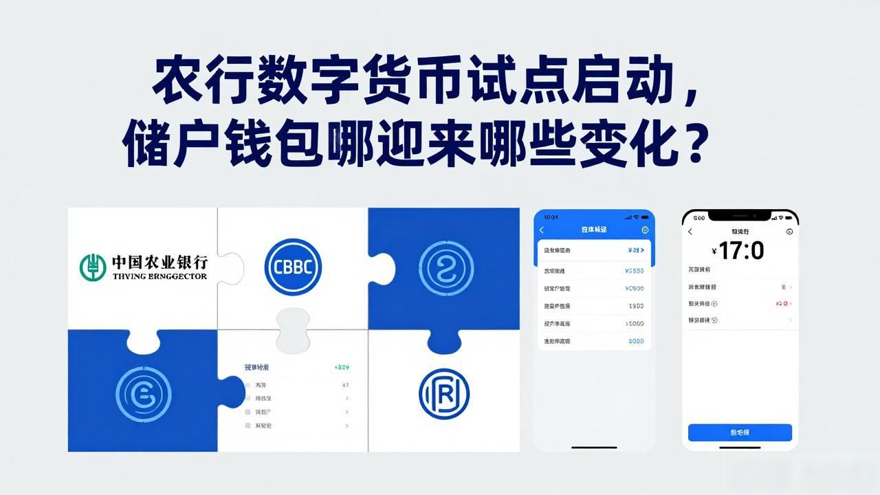 农行数字货币试点启动,储户钱包将迎来哪些变化?