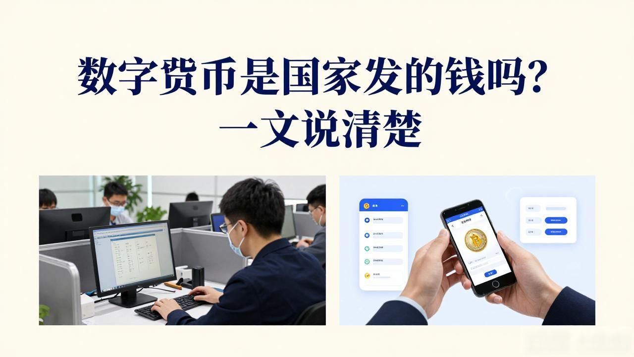 数字货币是国家发的钱吗?一文说清楚