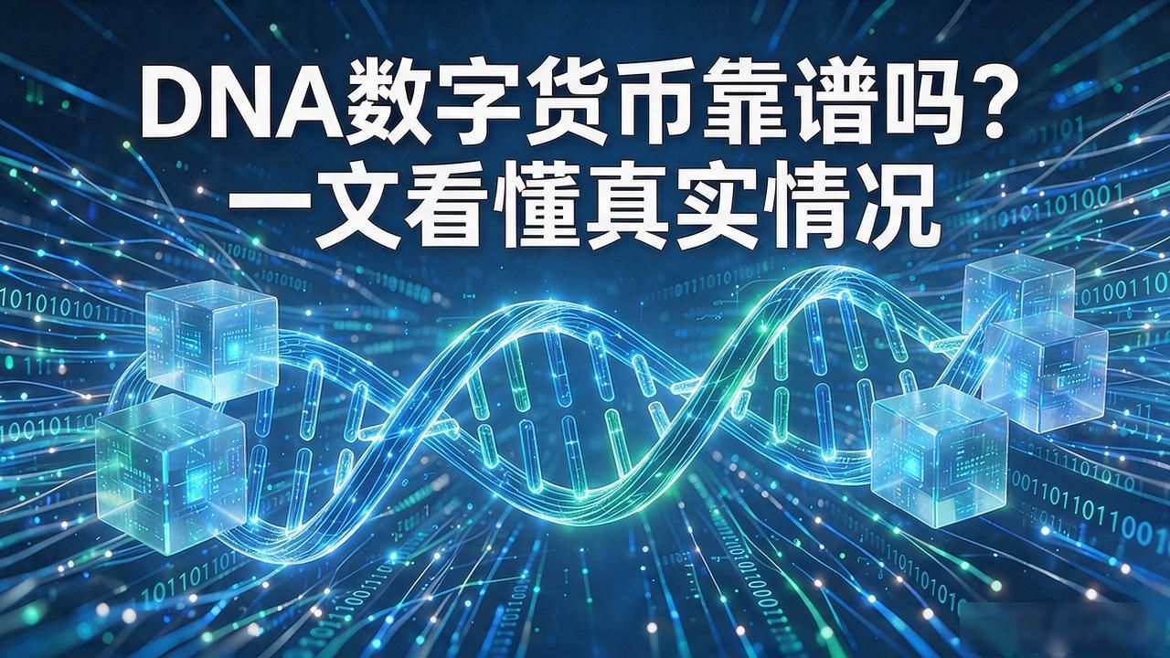 DNA数字货币靠谱吗?一文看懂真实情况