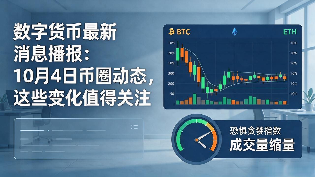 数字货币最新消息播报:10月4日币圈动态,这些变化值得关注
