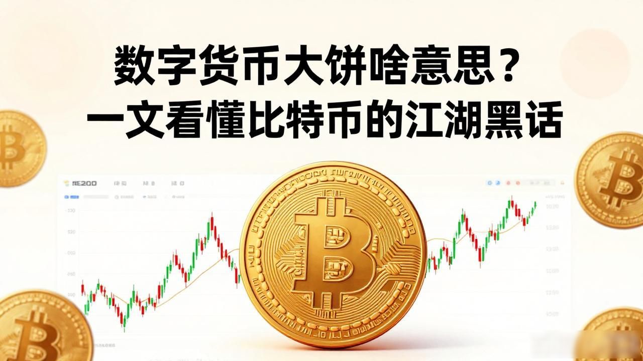 数字货币大饼啥意思?一文看懂比特币的江湖黑话