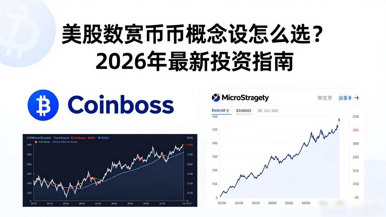 美股数字货币概念股怎么选?2026年最新投资指南