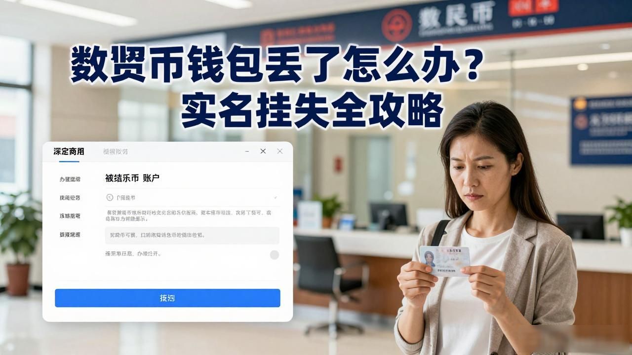 数字货币钱包丢了怎么办?实名挂失全攻略
