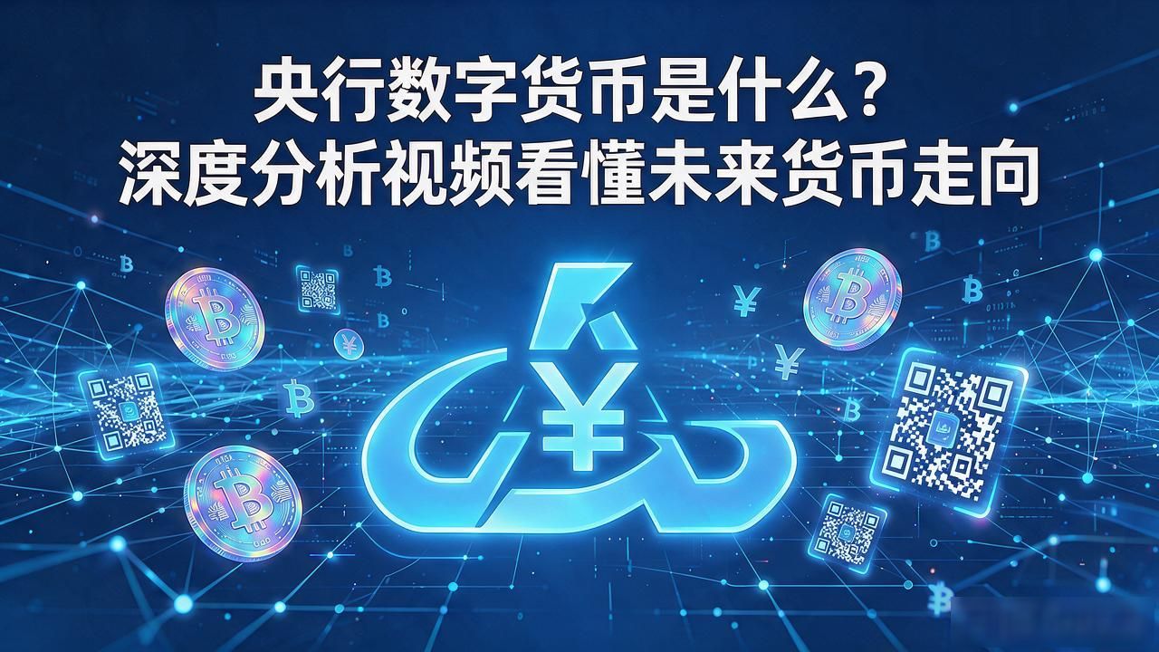 央行数字货币是什么?深度分析视频看懂未来货币走向
