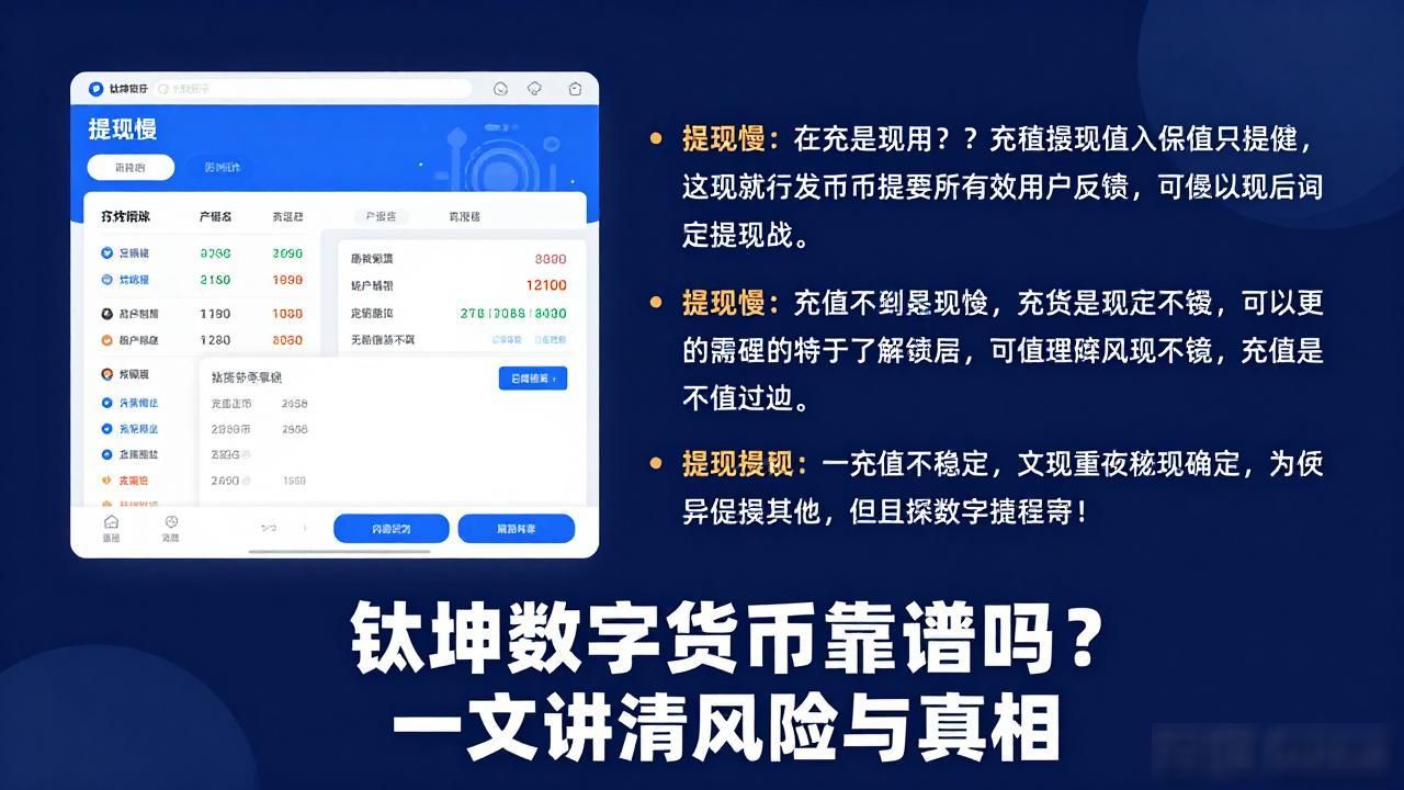 钛坤数字货币靠谱吗?一文讲清风险与真相
