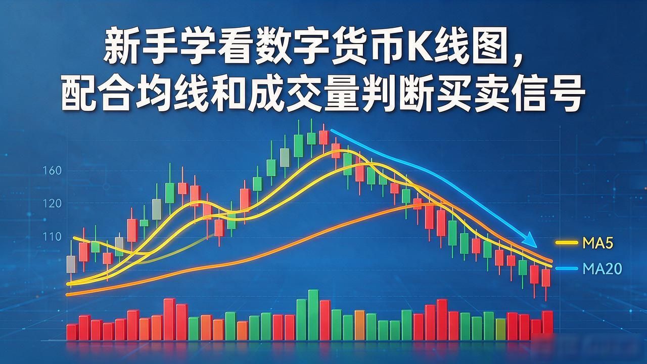 新手怎么学看数字货币K线图,从零到看懂买卖信号的入门教程