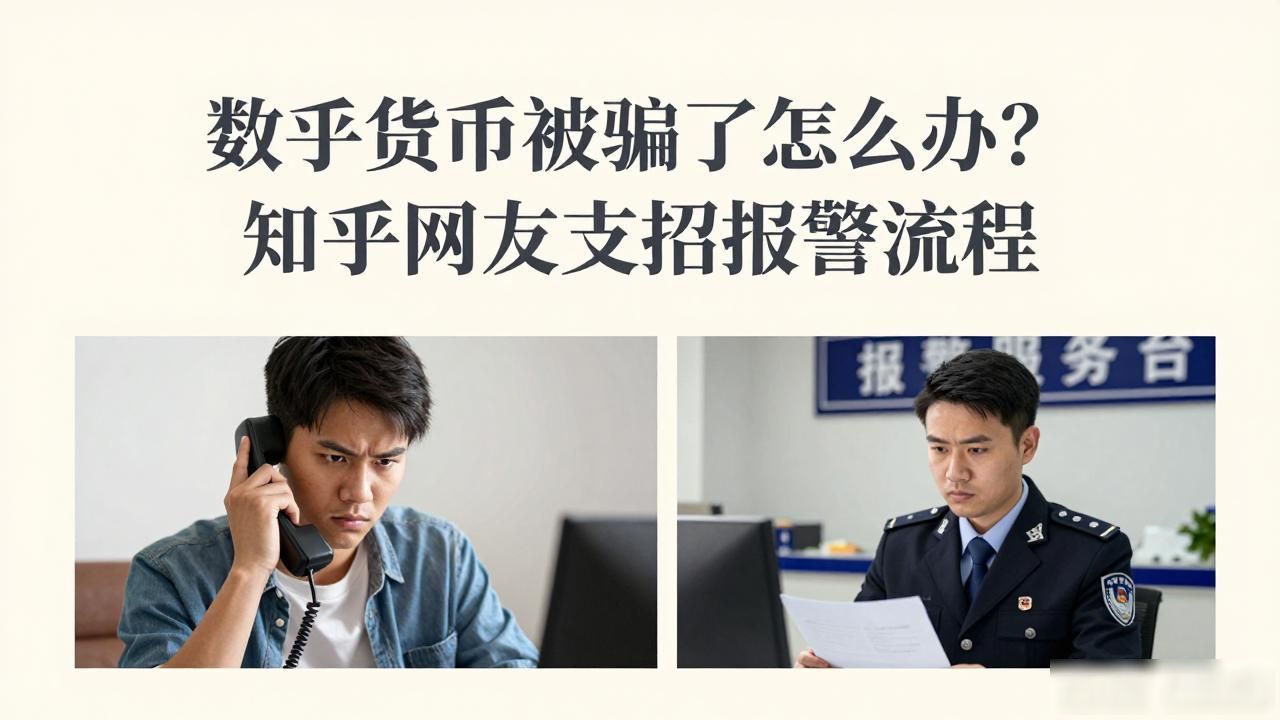 数字货币被骗了怎么办?知乎网友支招报警流程