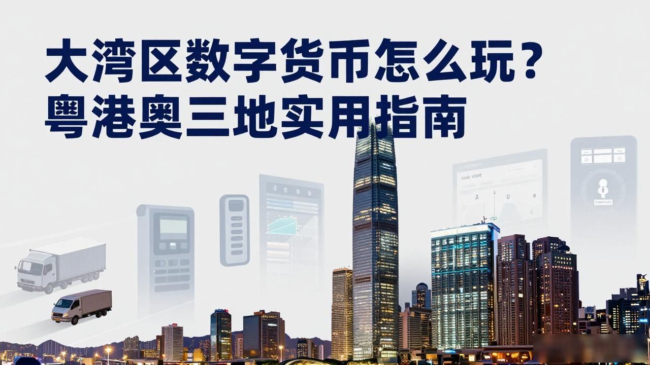 大湾区数字货币怎么玩?粤港奥三地实用指南