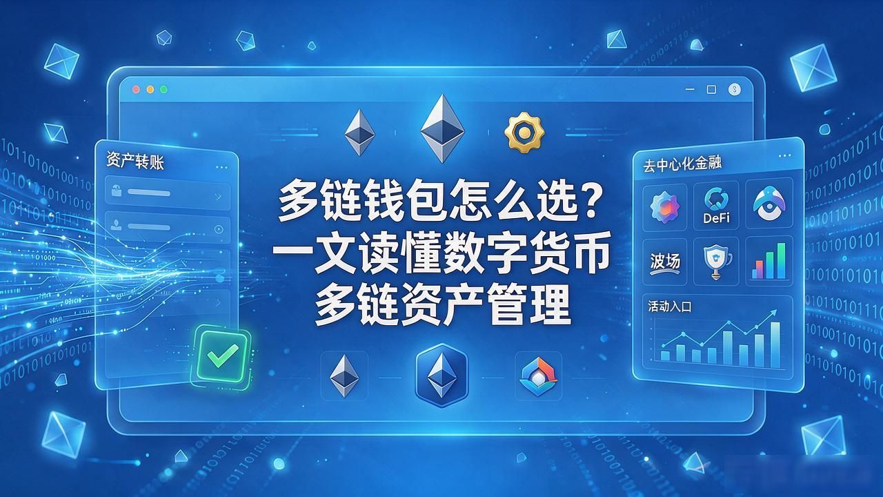 多链钱包怎么选?一文读懂数字货币多链资产管理