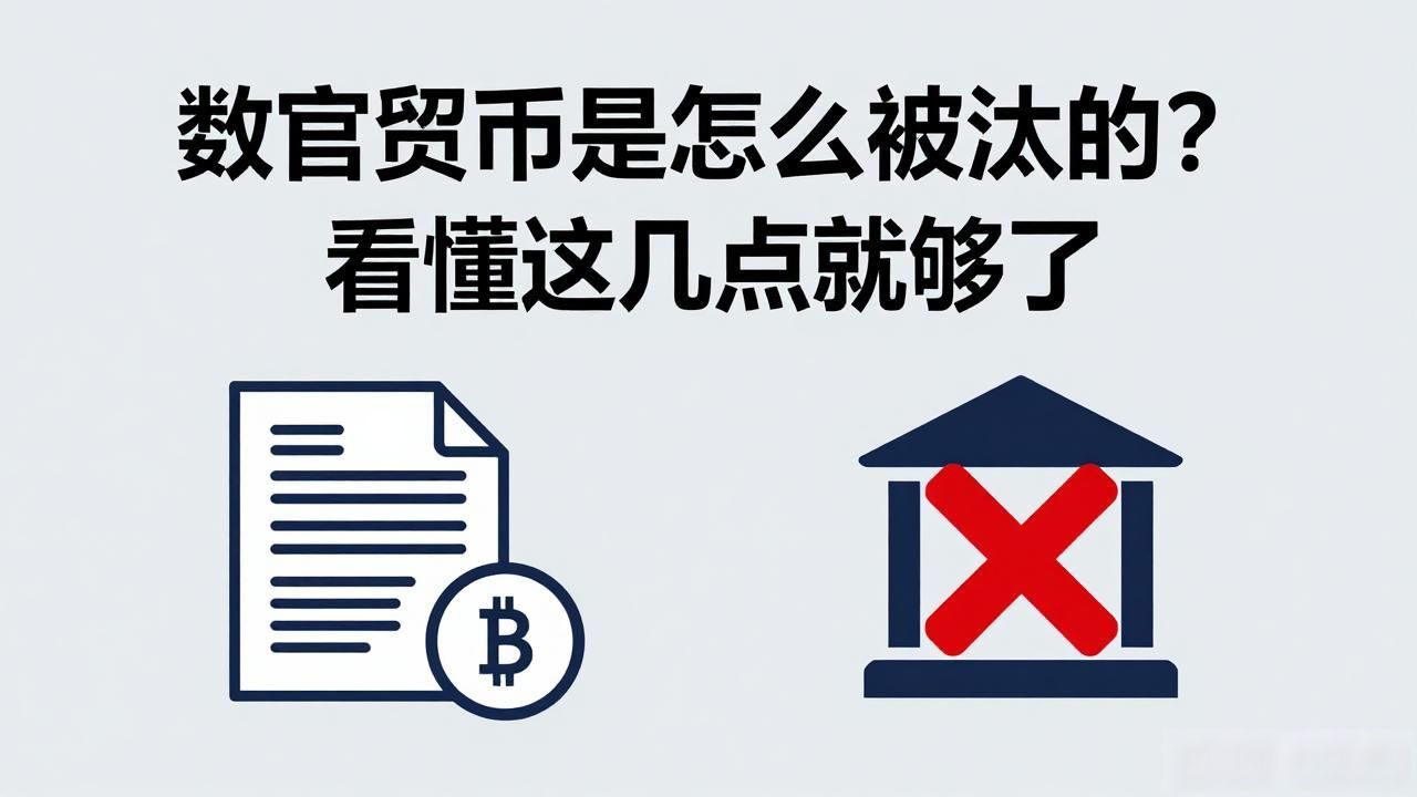 数字货币是怎么被淘汰的?看懂这几点就够了