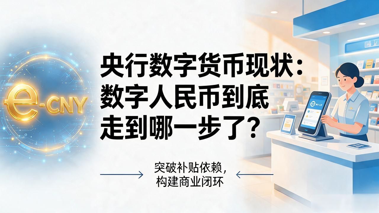 央行数字货币现状:数字人民币到底走到哪一步了