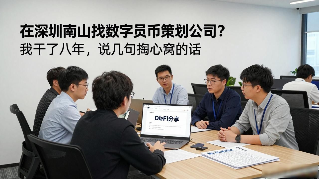 在深圳南山找数字货币策划公司?我干了八年,说几句掏心窝的话