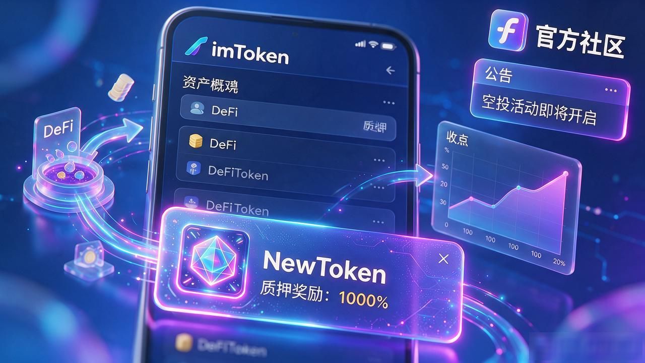 imtoken怎样获得空投?老币民手把手带你摸清这几个拿币入口
