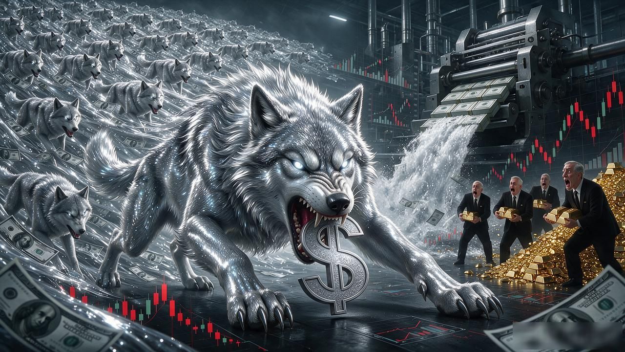 货币战争大数字银狼:巨量资金猛攻白银,散户必须看懂的底层逻辑