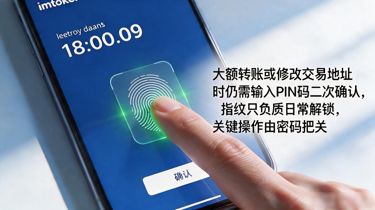 imtoken钱包设置指纹密码,三步搞定解锁更省心