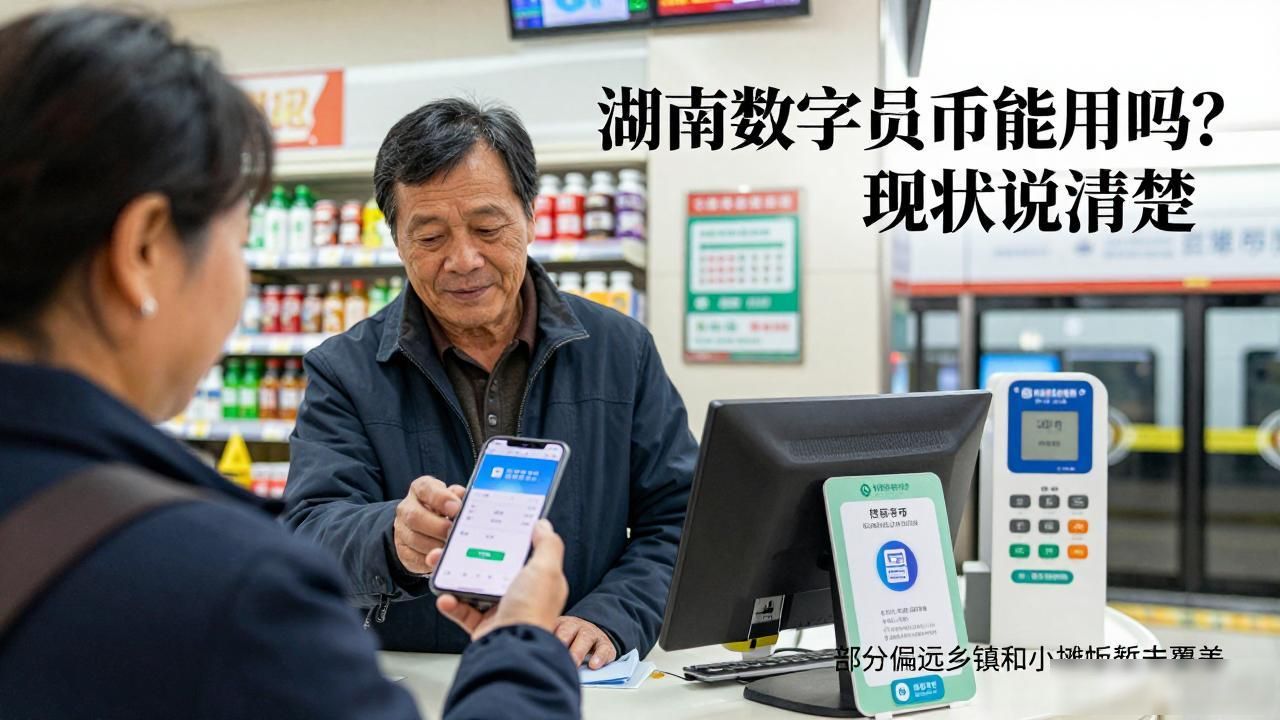 湖南数字货币能用吗?现状说清楚