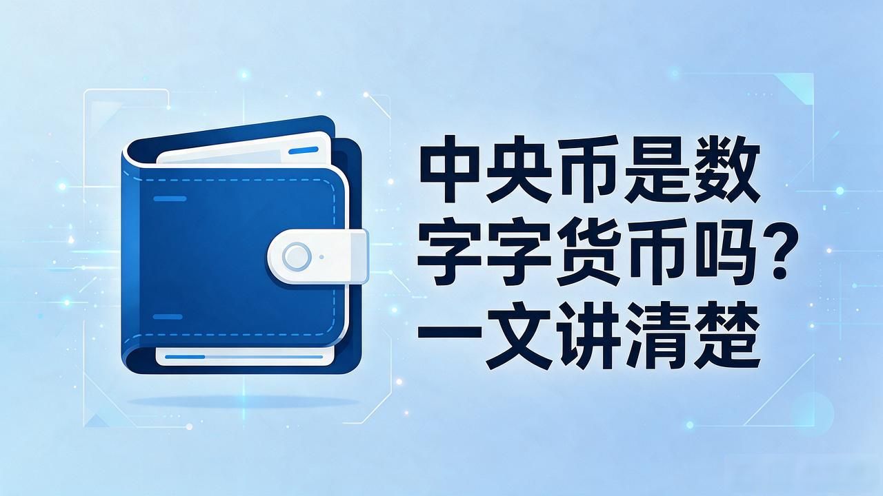 中央币是数字货币吗?一文讲清楚