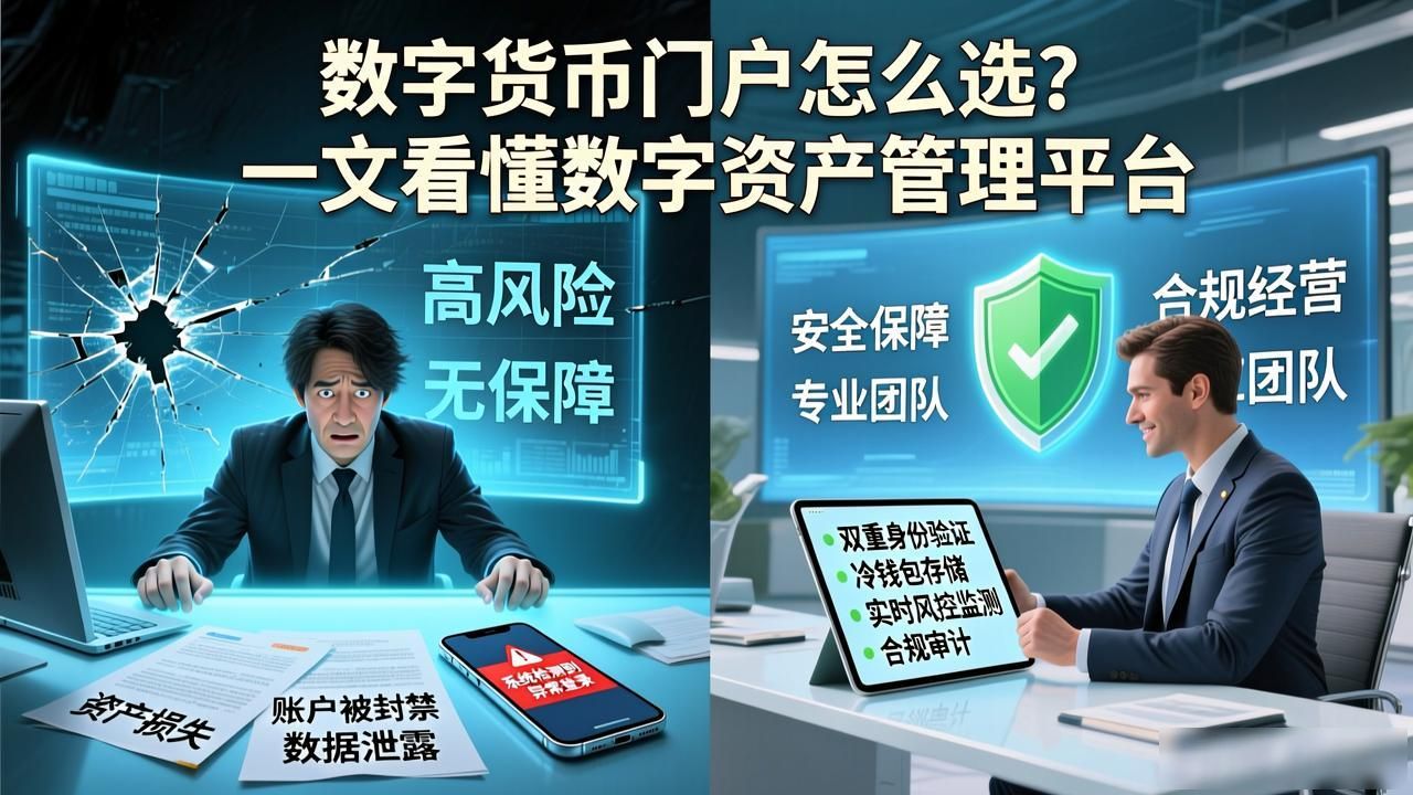 数字货币门户怎么选?一文看懂数字资产管理平台