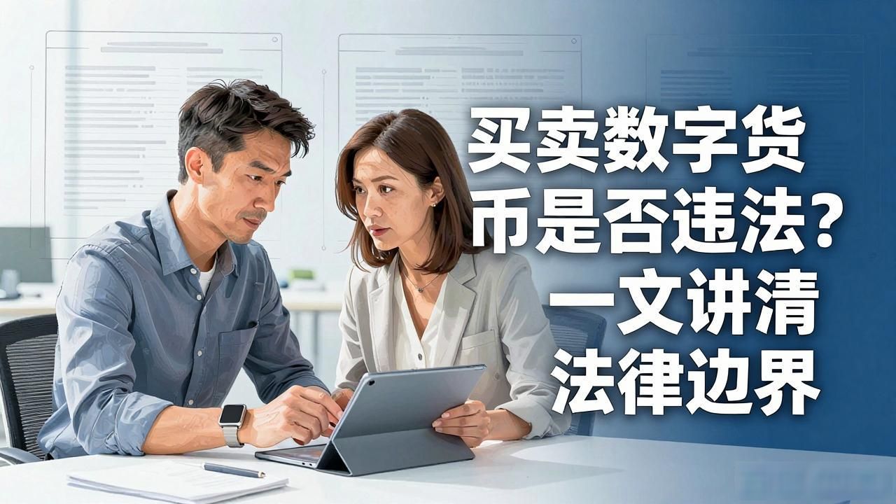 买卖数字货币是否违法?一文讲清法律边界