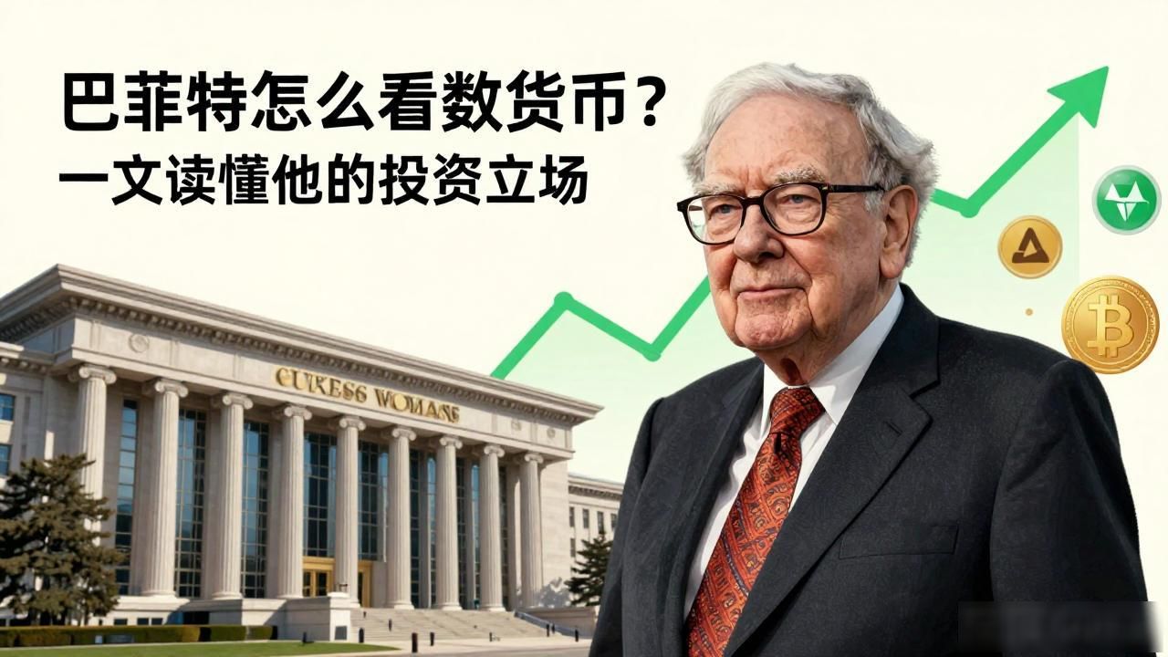 巴菲特怎么看数字货币?一文读懂他的投资立场