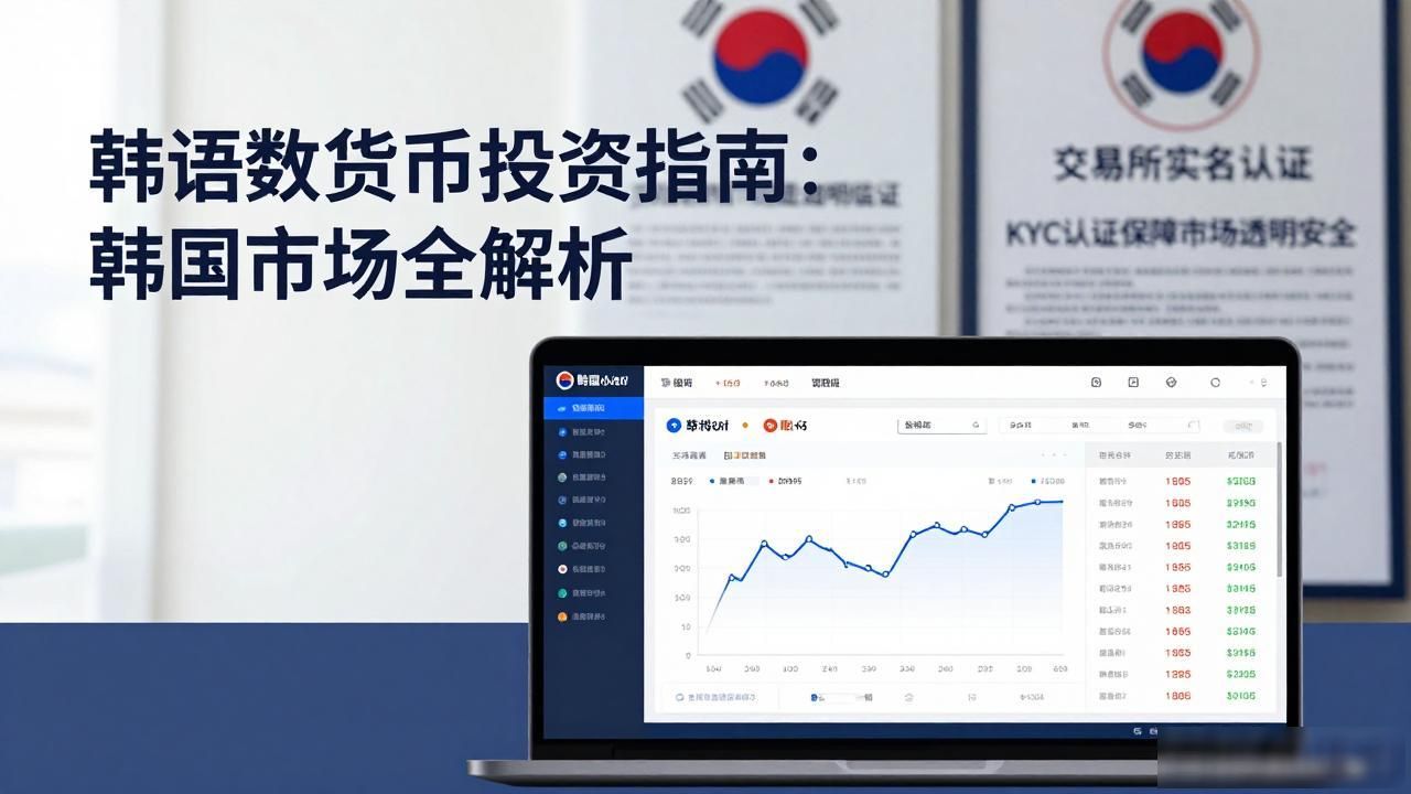 韩语数字货币投资指南:韩国市场全解析