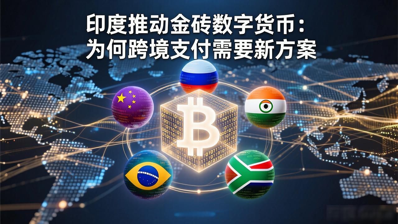 印度推动金砖数字货币:为何跨境支付需要新方案