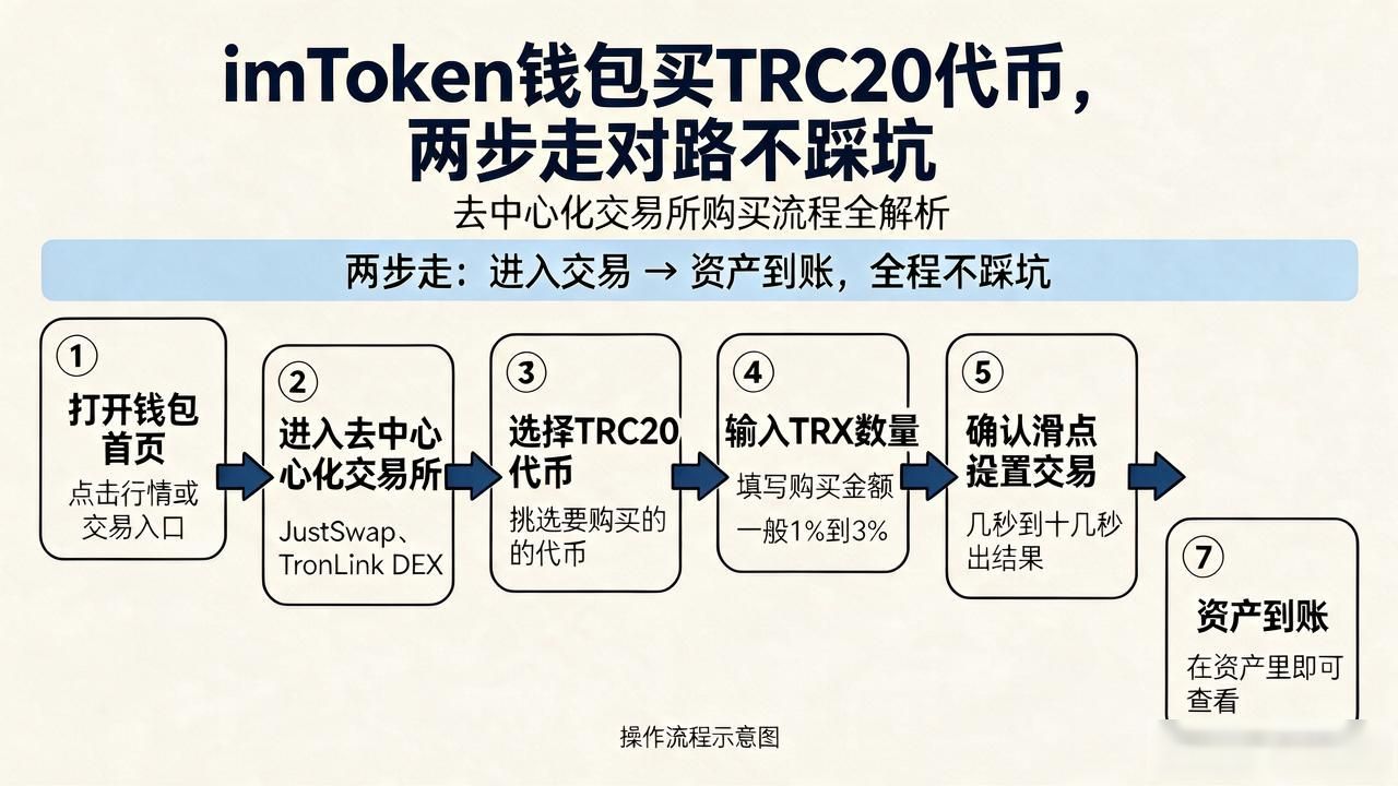 imtoken钱包买trc20代币,两步走对路不踩坑