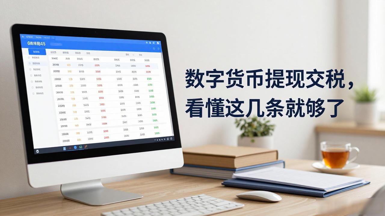 数字货币提现交税,看懂这几条就够了
