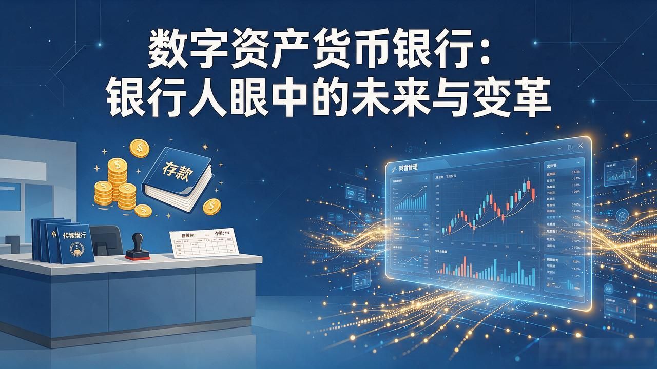 数字资产货币银行:银行人眼中的未来与变革