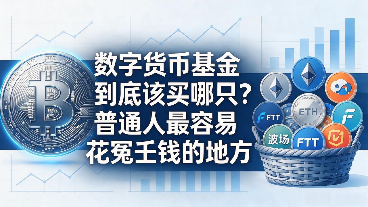 数字货币基金到底该买哪只?普通人最容易花冤枉钱的地方