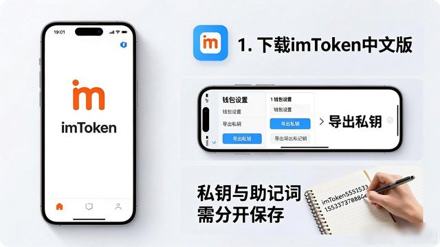 imToken下载后怎么备份数据？3步搞定钱包安全