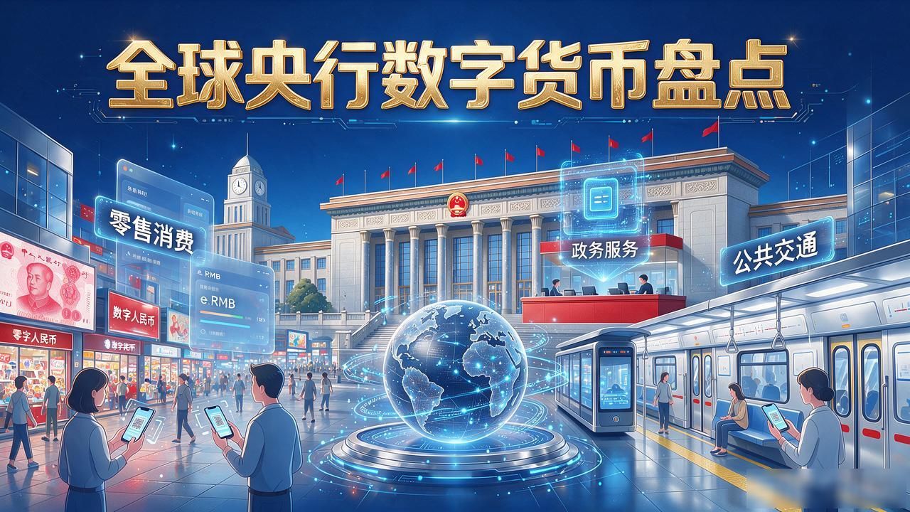 各国央行数字货币现在有多少?2026盘点