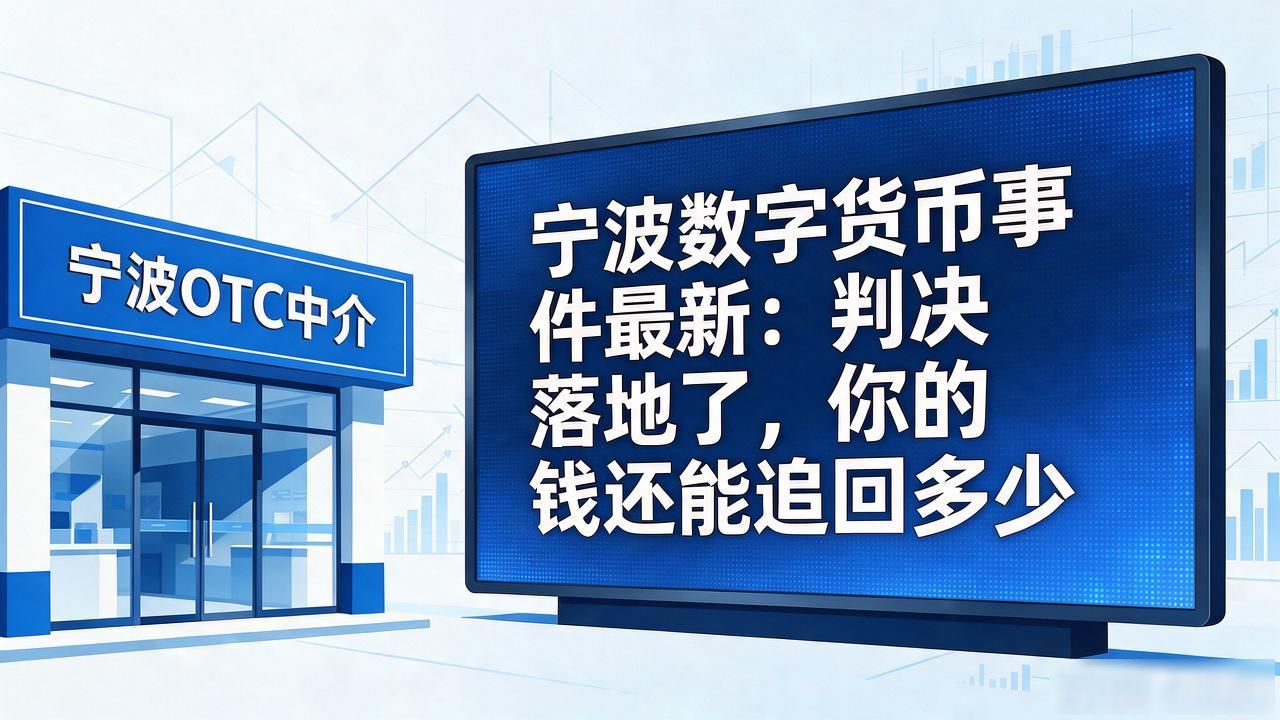 宁波数字货币事件最新:判决落地了,你的钱还能追回多少