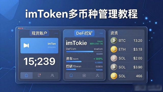 imToken多币种管理教程：轻松搞定资产分类