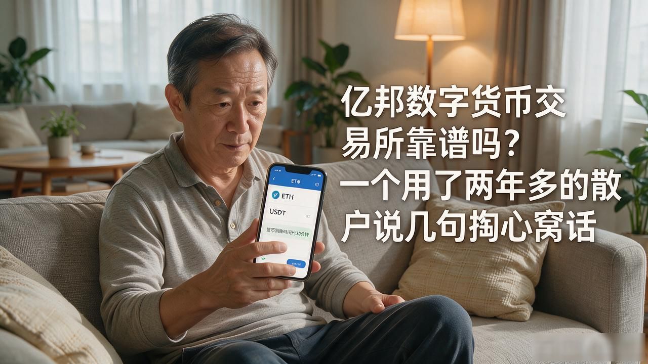 亿邦数字货币交易所靠谱吗?一个用了两年多的散户说几句掏心窝话