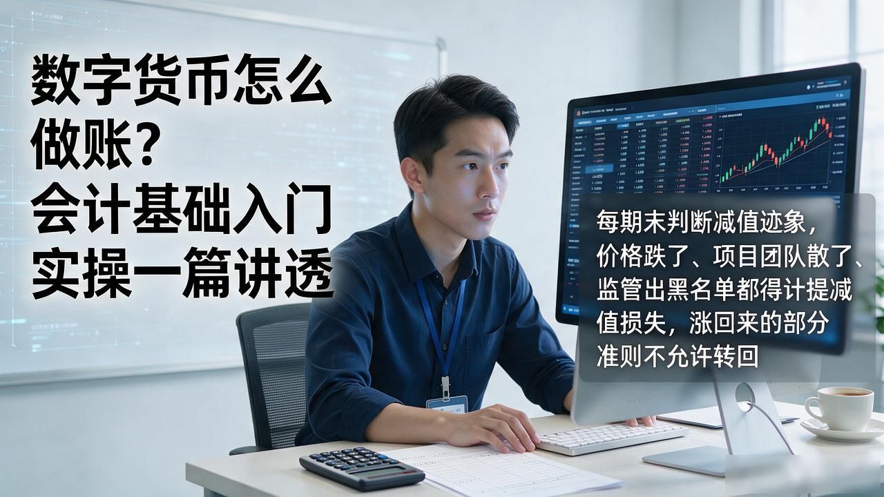 数字货币怎么做账?会计基础入门实操一篇讲透