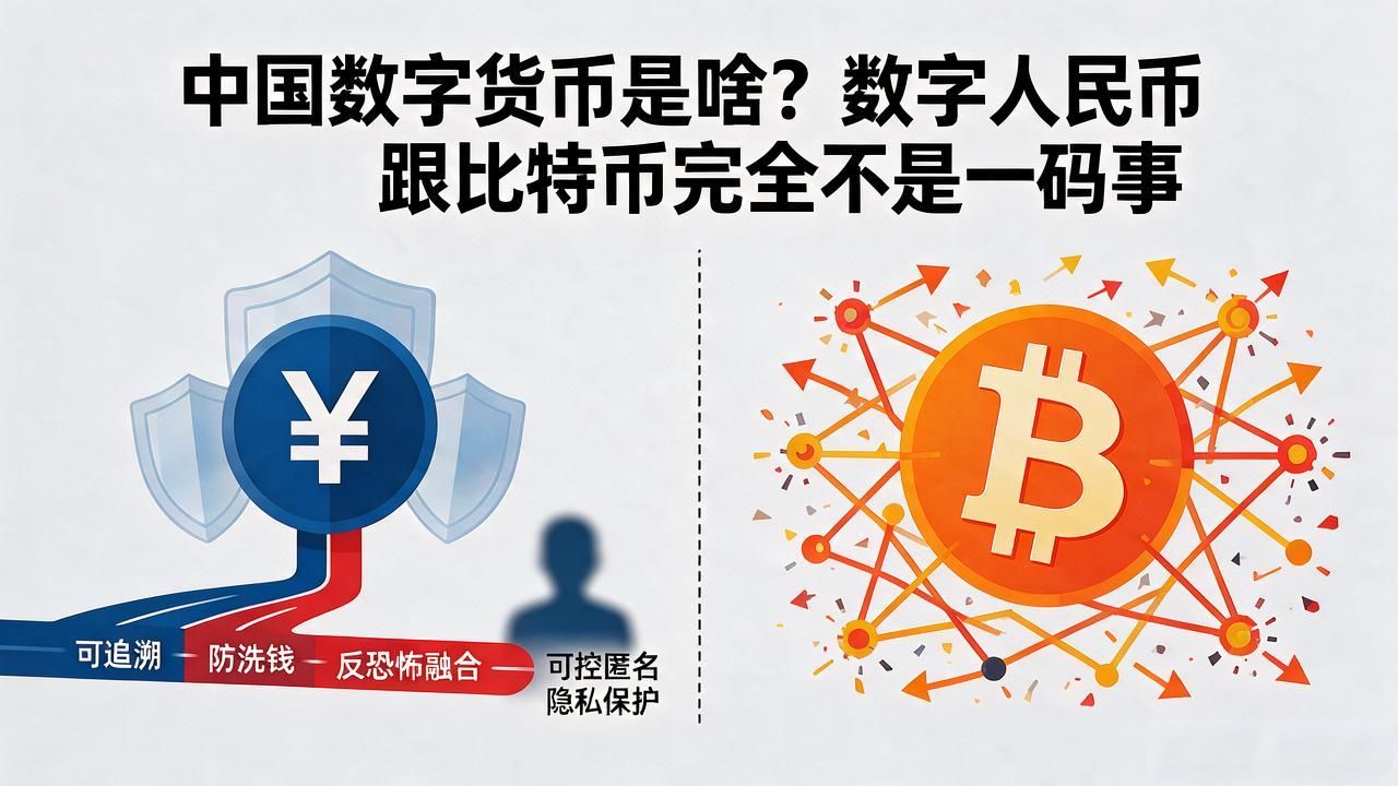 中国数字货币是啥?数字人民币跟比特币完全不是一码事