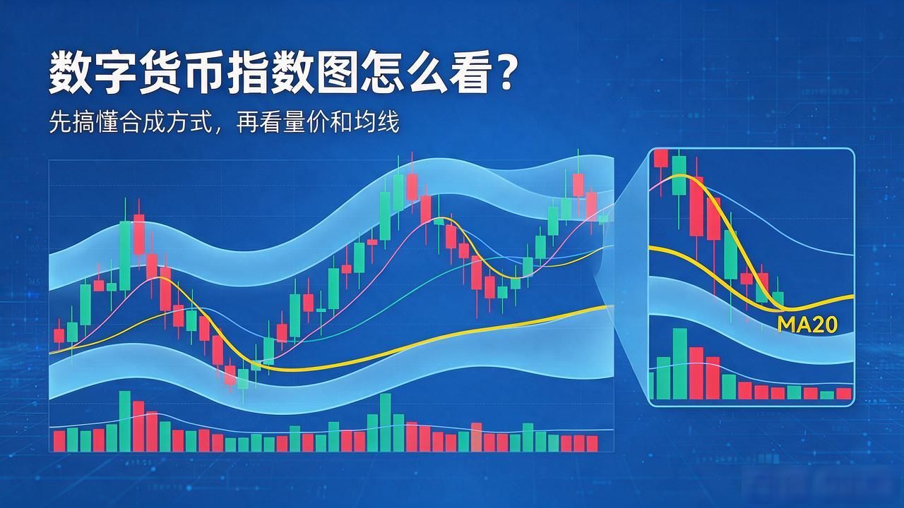 数字货币指数图怎么看?先搞懂合成方式,再看量价和均线