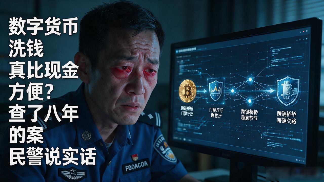 数字货币洗钱真比现金方便?查了八年案的民警说实话