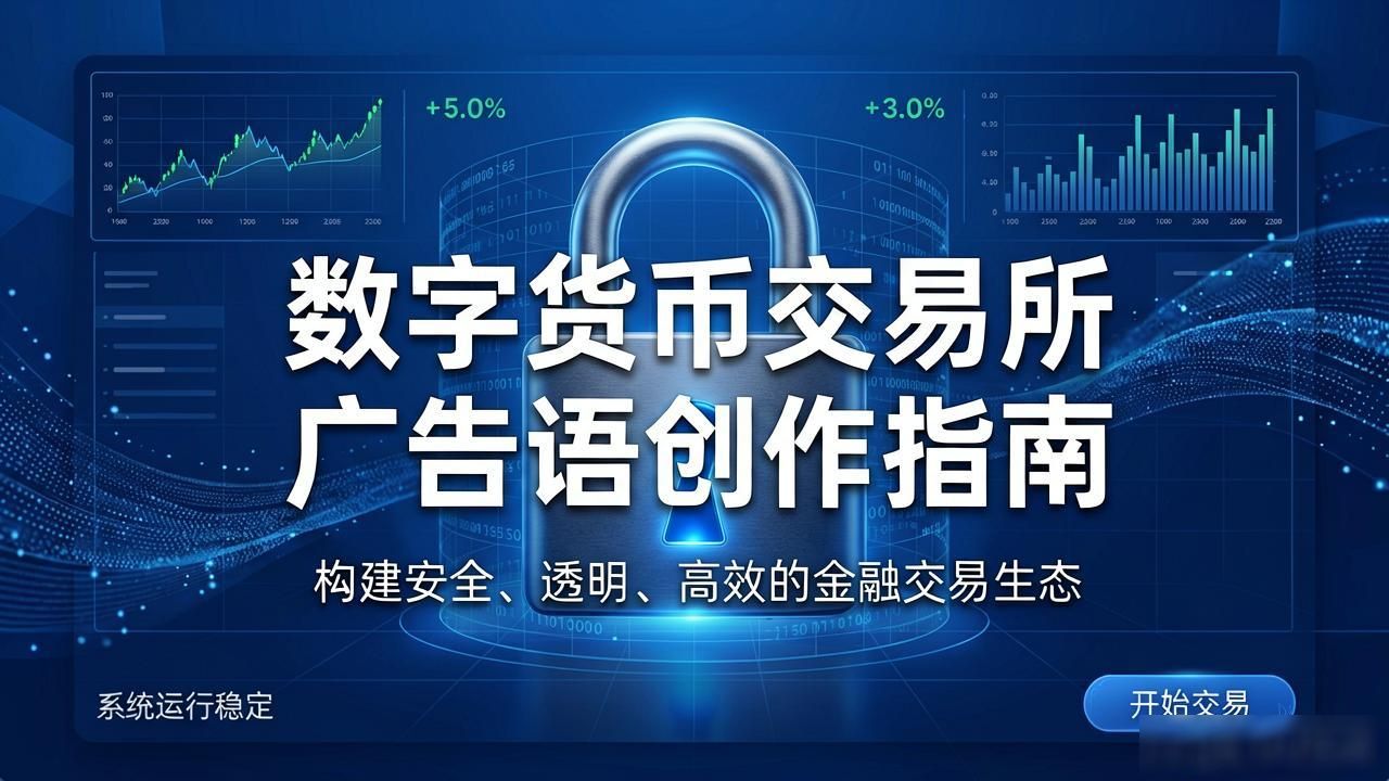 数字货币交易所广告语创作指南 吸引投资者的关键文案
